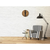 Drevené nástenné hodiny Oak Classic 30cm Flexistyle z250